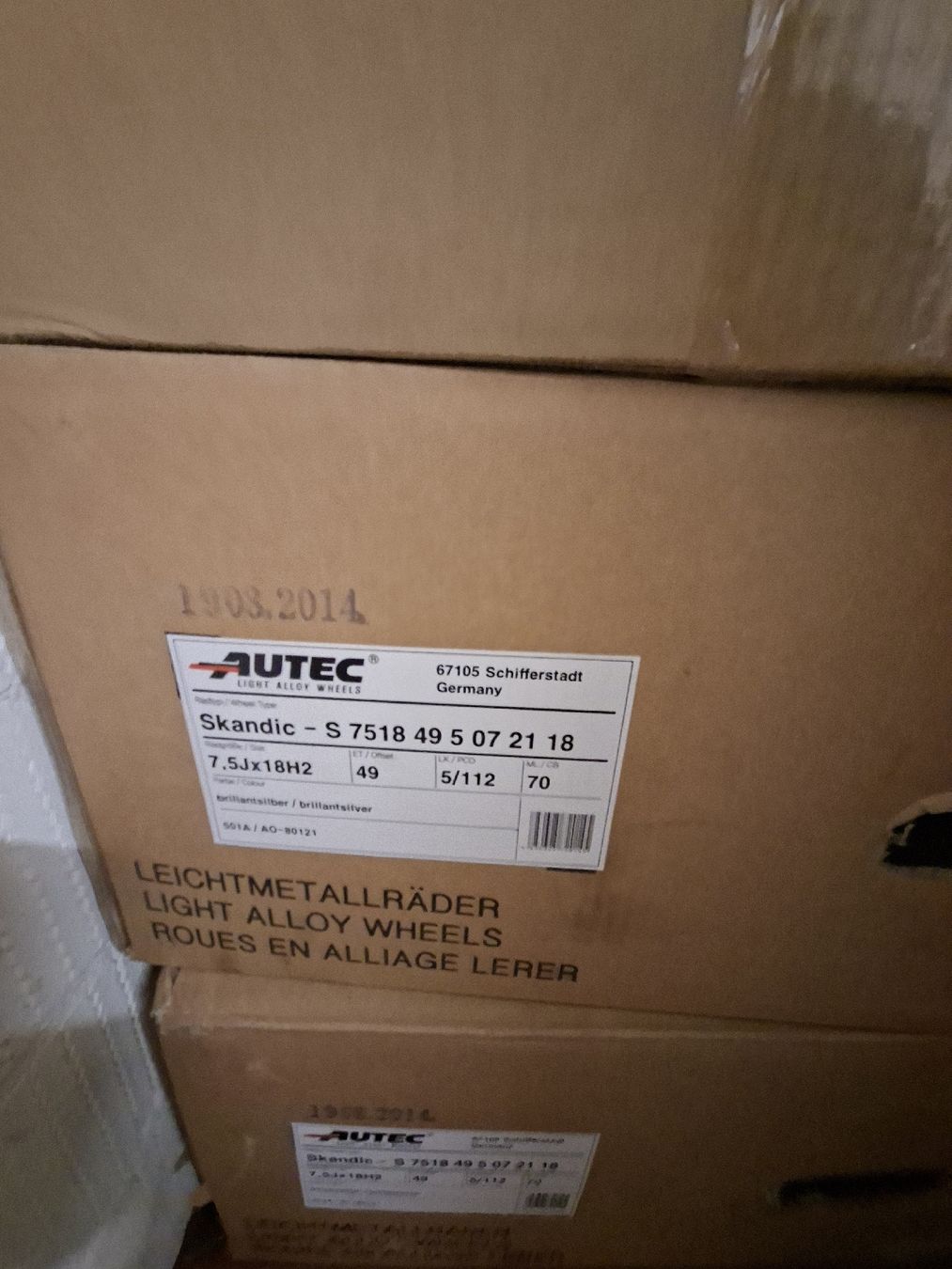 Cerchioni: Autec Alufelgen – Nuovo e nell'imballaggio originale da Nidau venduto da Wickwack 2