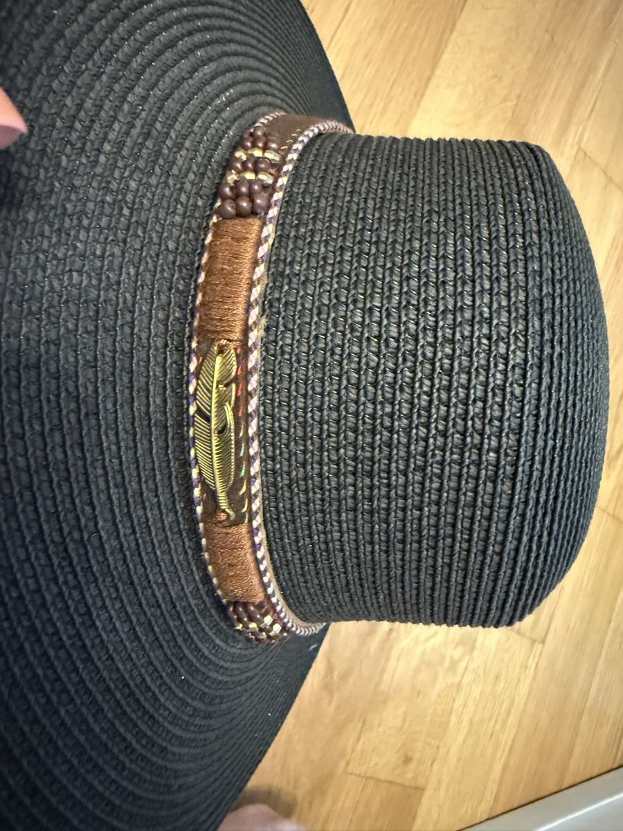 Copricapi, berretti & cappellini: Chapeau acheté à Ibiza noir TU – Nuovo (secondo la descrizione) da Biel/Bienne venduto da Abeille01 4