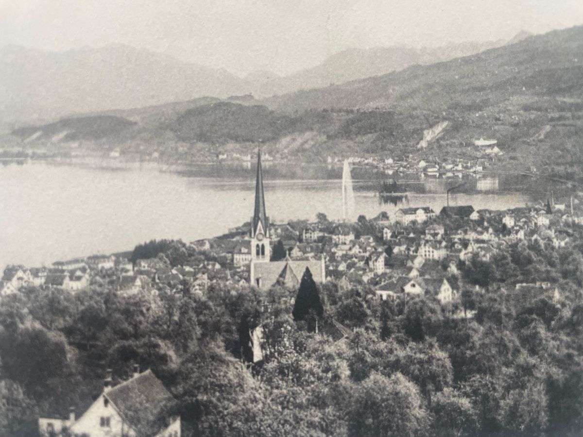 Cartoline postali: AK Richterswil KT ZH 1915 – Usato da Meierskappel venduto da Hala03 2