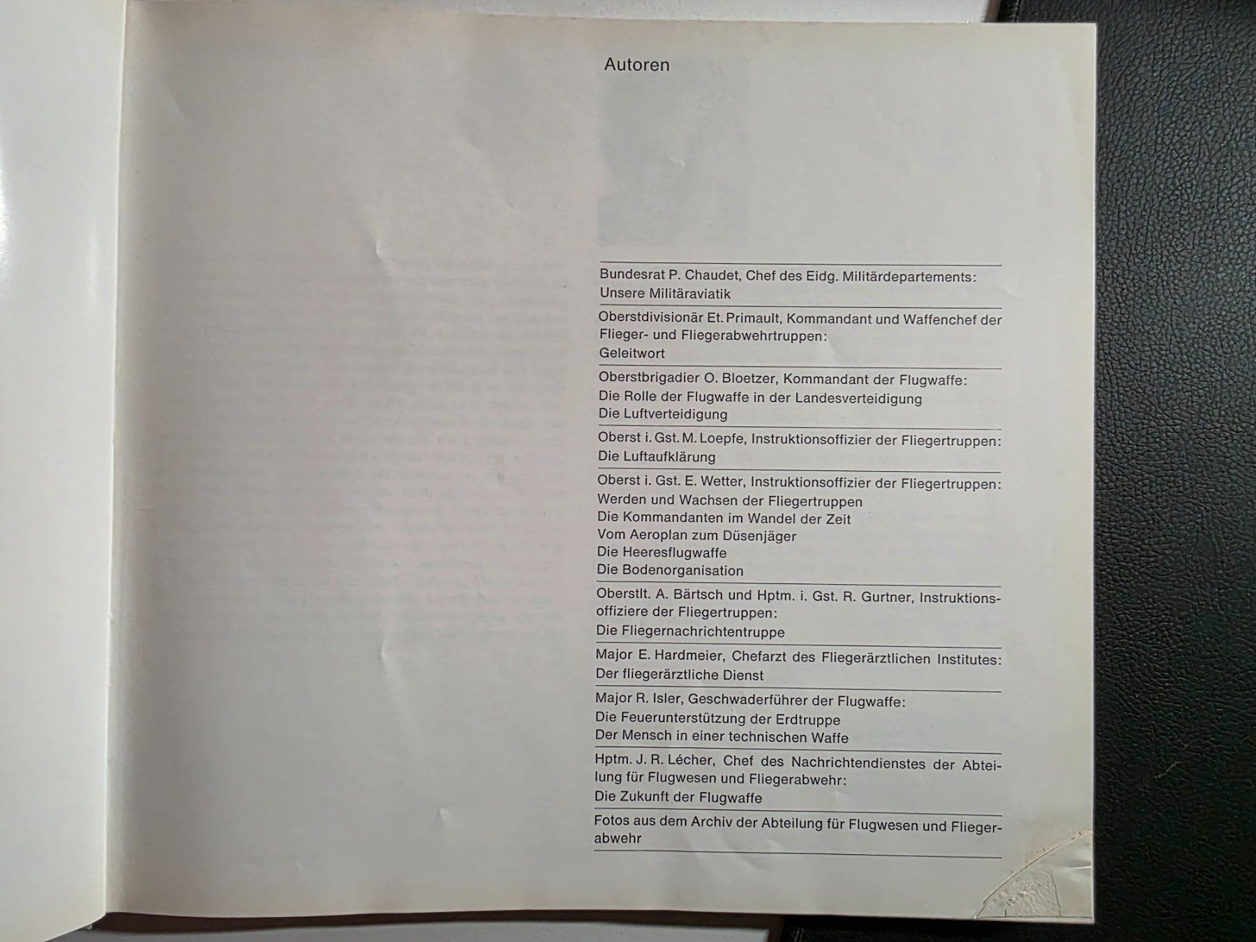 Libri: 50 Jahre Schweizer Luftwaffe - 1964 – Usato da Walterswil BE venduto da Lonitti 5