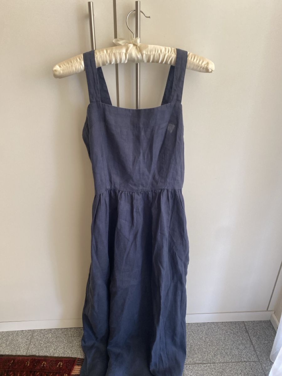 Navyboot Kleider: Navyboot Leinenkleid Bodenlang – Gebraucht aus Adliswil von las_v7gb