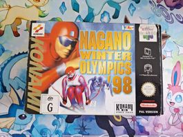 Nagano 98 + Anleitung + OVP - N64