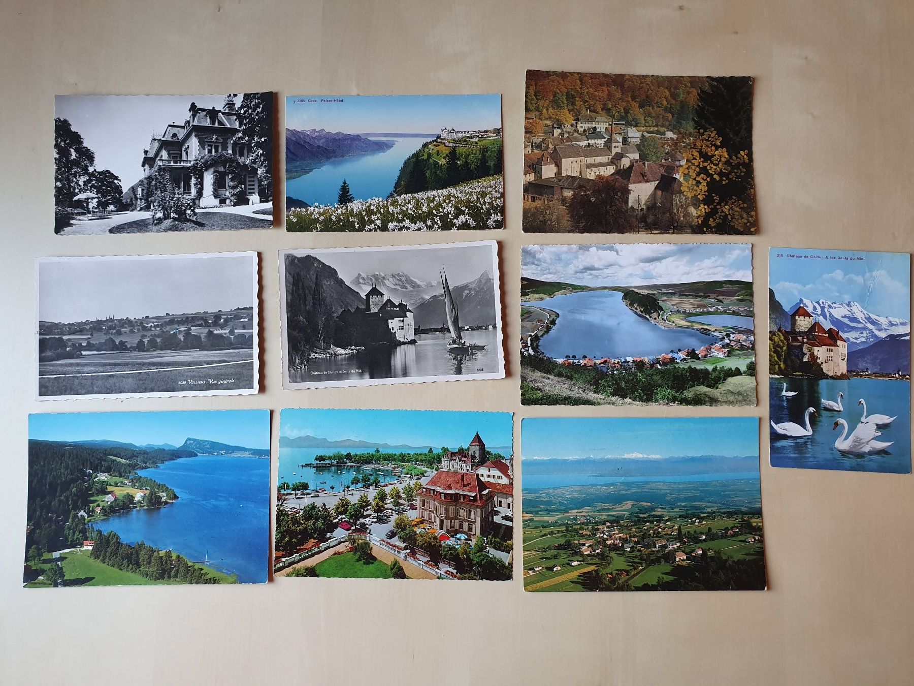 Cartoline postali: 10 x Karten Waadt ab 1920 – Usato da Stansstad venduto da collectorsshop