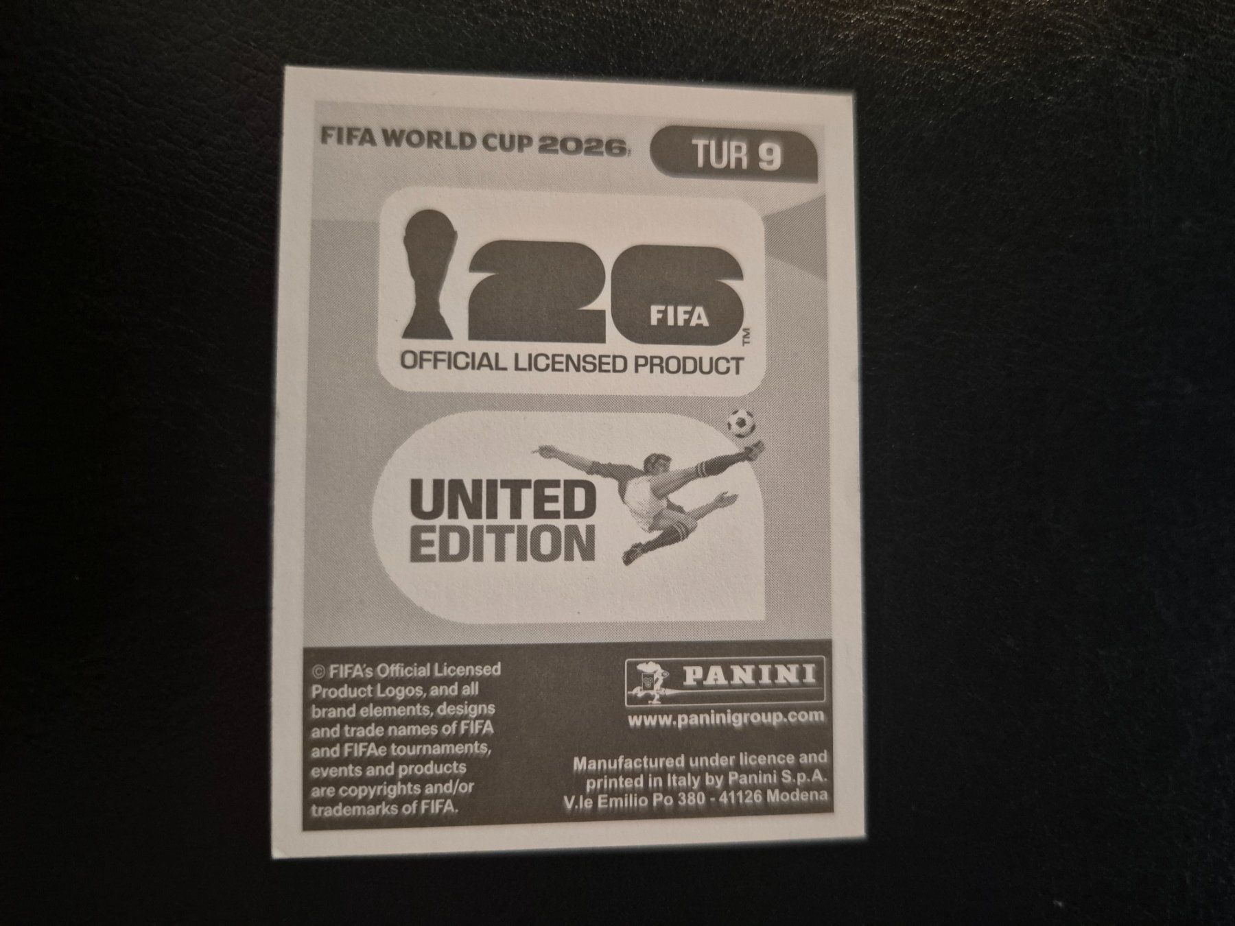 Panini Carte collezionabili: Panini WM 26 TUR 9 – Nuovo (secondo la descrizione) da Rorschacherberg venduto da AJ3108 1