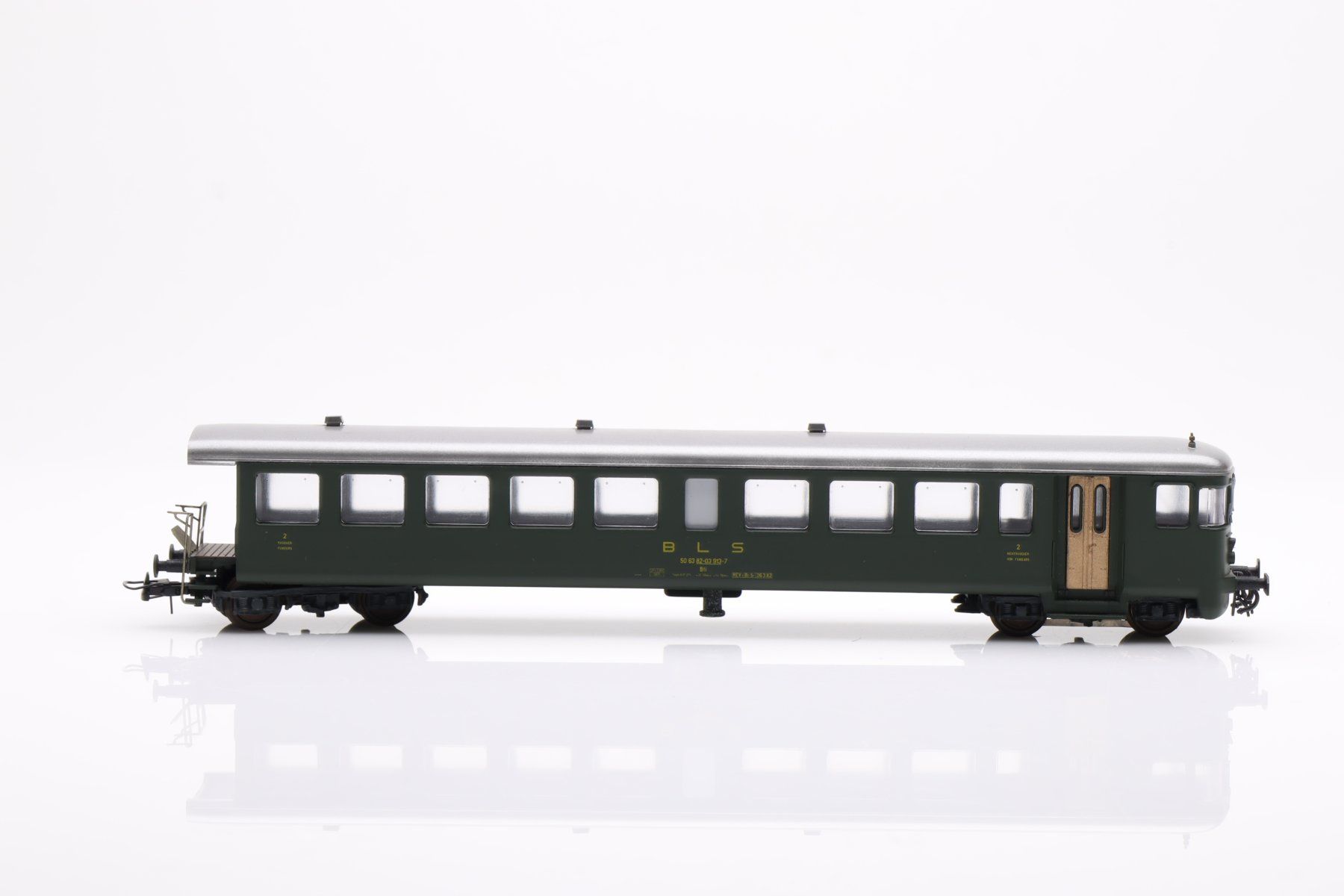 Modelleisenbahnen: SWIMO BLS Bti Autozugsteuerwagen DC, H0 – Gebraucht aus Ried (Muotathal) von Modellbahn.swiss 2