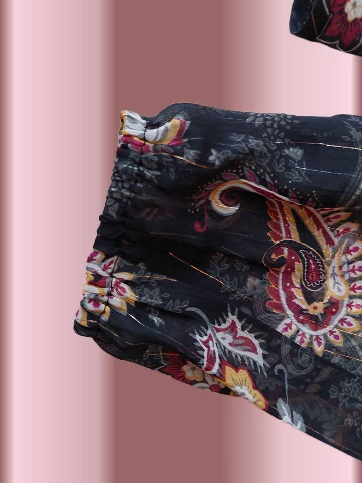 Camicette: Schicke Chiffon Bluse Paisleymuster – Nuovo e nell'imballaggio originale da Aarburg venduto da Hystoria 4