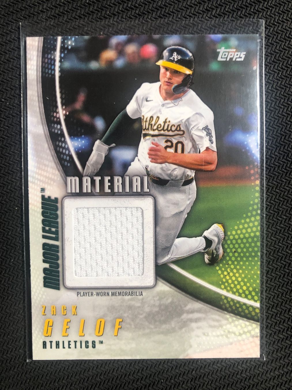 Topps Carte collezionabili: Topps Flagship Baseball Zack Gelof Patch – Usato da Wangenried venduto da Garagara