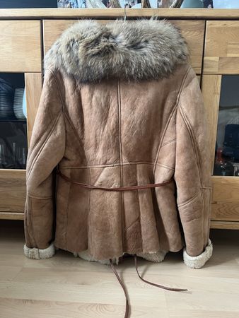 Echte Leder Winter Jacke