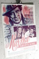 Original Filmplakat: MARTHA LETZTE ROSE, um 1960
