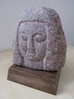 antike Stein-Skulptur: Kopf / Fragment