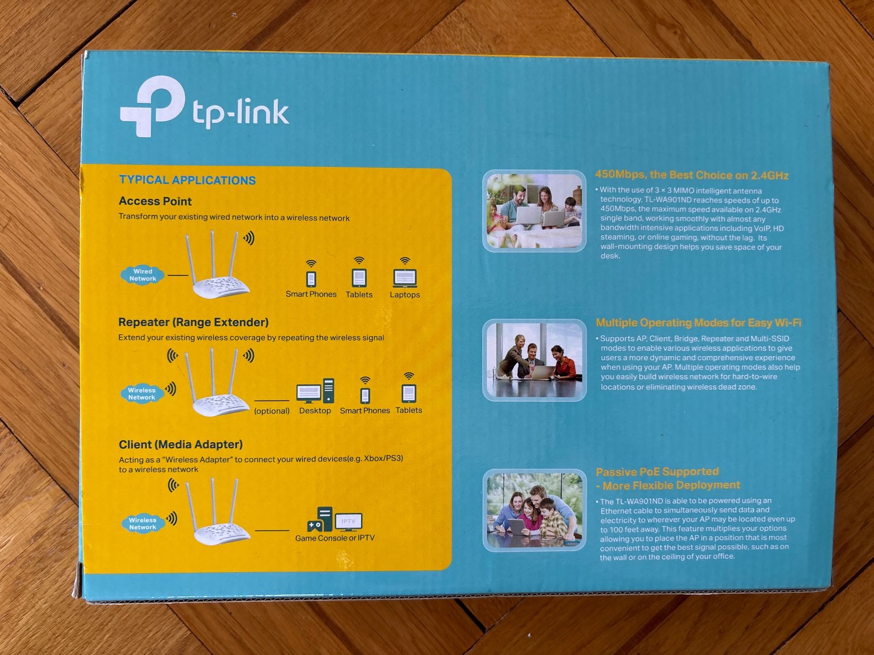 TP-Link Modems & Router: TP-Link TL-WA901ND Wireless N Access Point – Gebraucht aus Genève von Livsonman 1