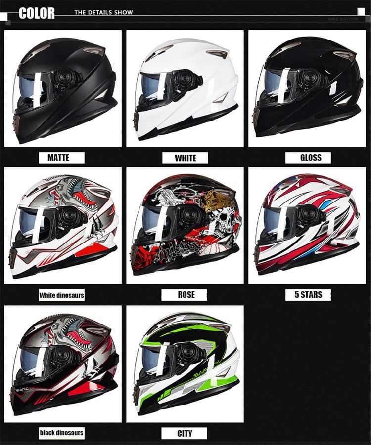 Helme & Visiere: Motorrad Helm Full Face Helm - Schwarz - Grösse L - Neu – Neu und originalverpackt aus Suhr von ChronixChronometer 9