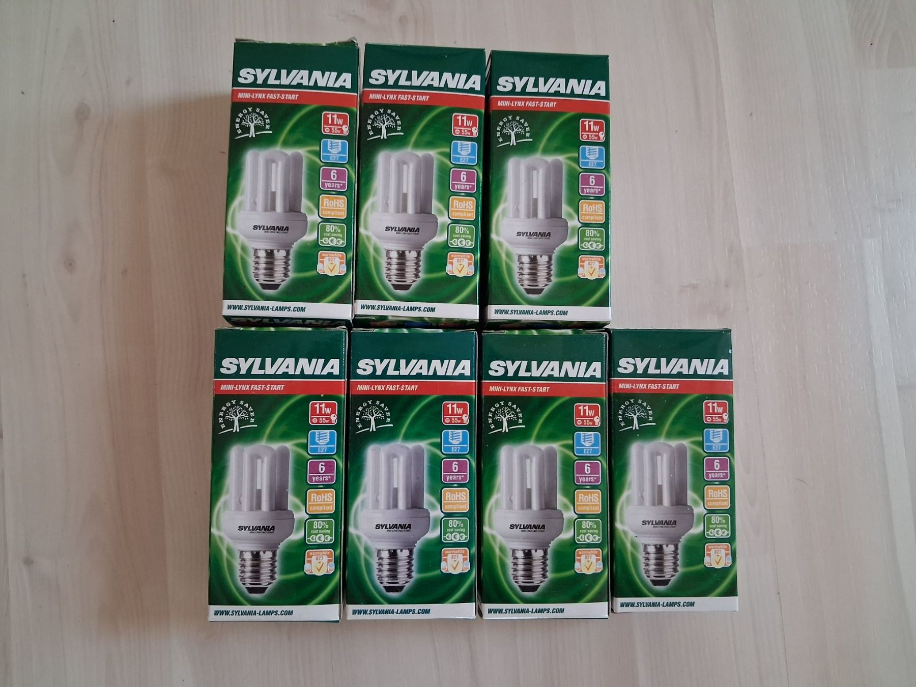 Lampes: 7 X SPARLAMPE MINI E 27 – Neuf avec emballage d'origine à langnau par Santos1411