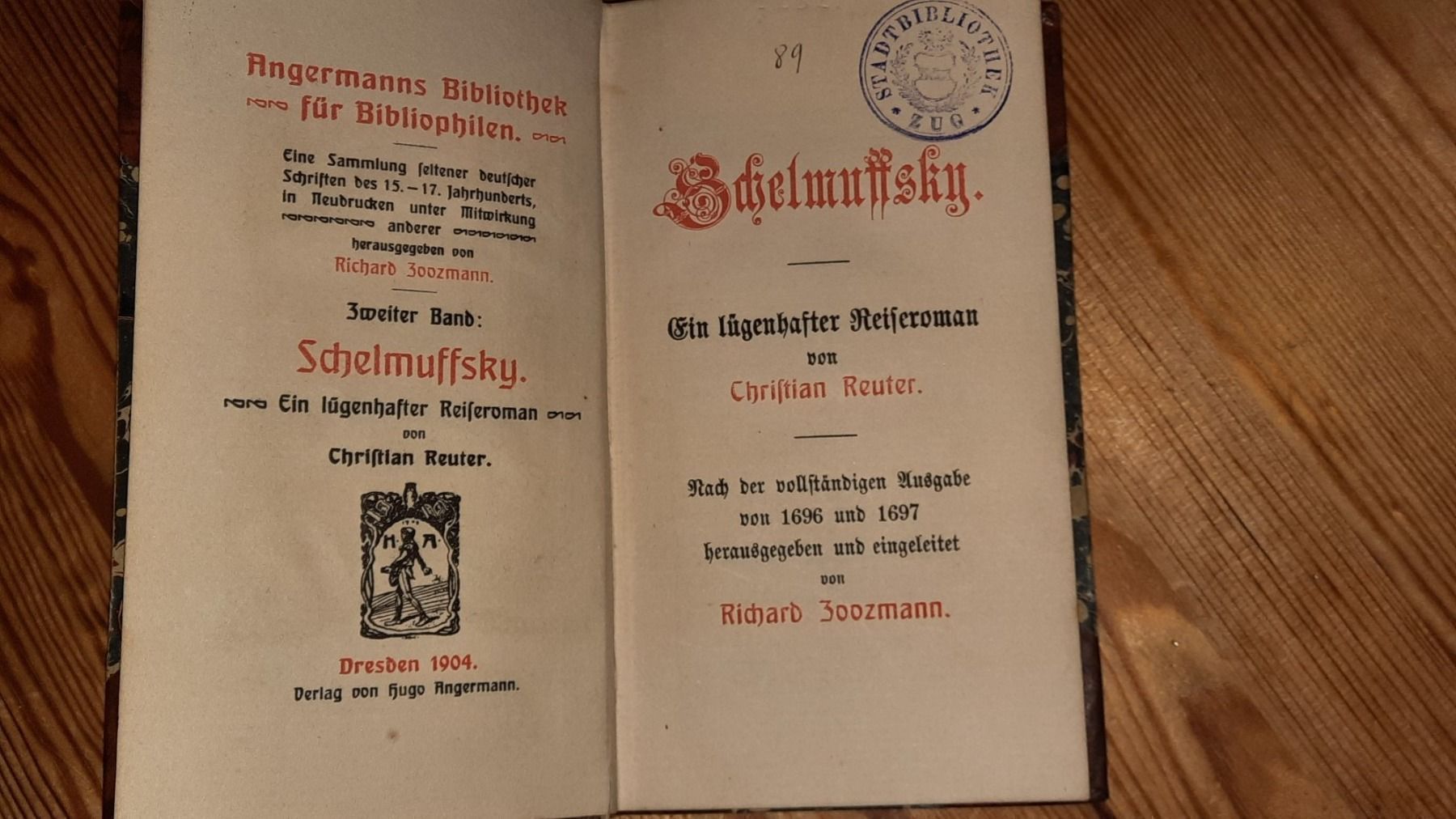Libri: SCHELMUFFSKY. Ein lügenhafter Reiseroman – Usato da zürich venduto da gabab 3