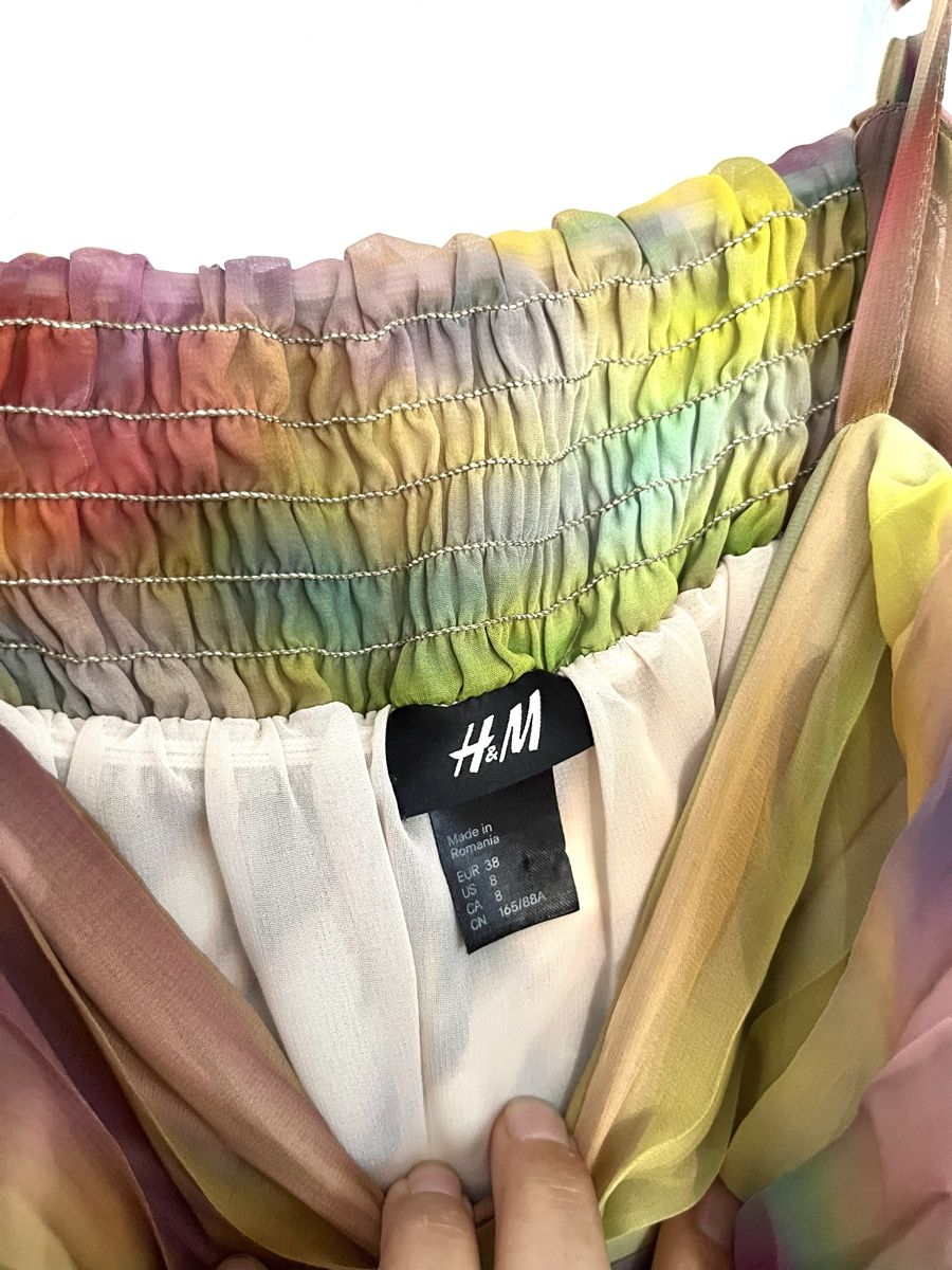 H&M Vestiti: ELEGANTES SOMMER KLEID MULTICOLOR Gr. M – Nuovo (secondo la descrizione) da Basel venduto da JJ.Elena 3