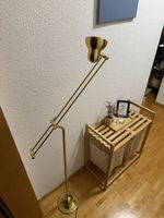 Stehlampe gold