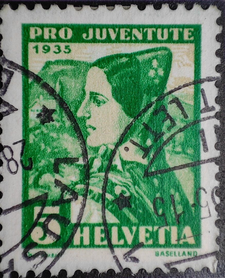 Tutti i francobolli: Briefmarke Pro Juventute 1935 – Usato da Lenzburg venduto da Dani_Lenzburg
