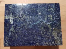 Lapislazuli Schatulle Dose Box Naturstein Handarbeit