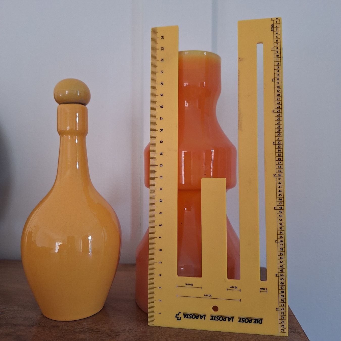 Alle Dekorationen: Schöne Deko, Vase orange, Flasche gelb – Gebraucht aus Winterthur von Goldpipau 3