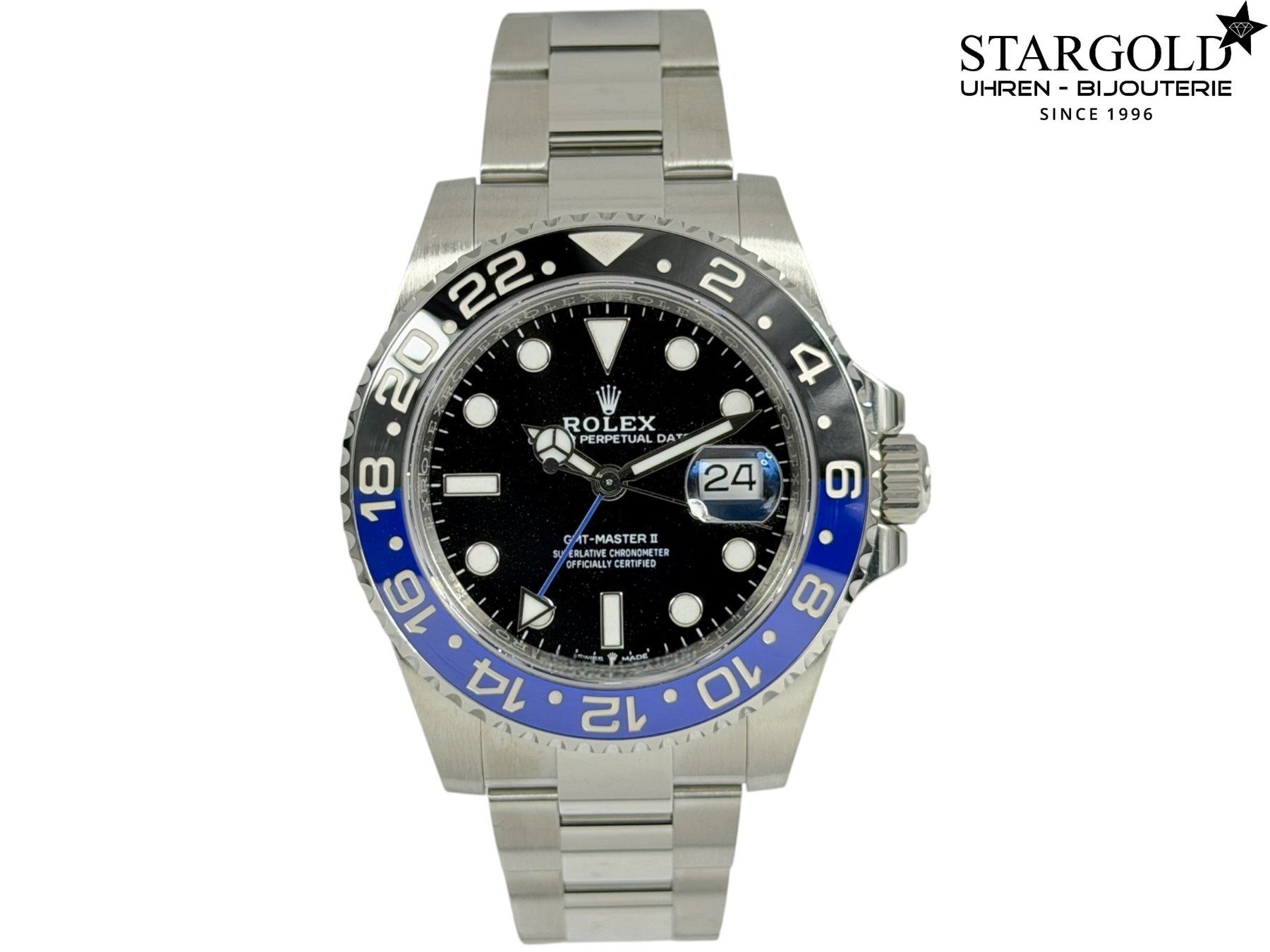 Rolex Montres: Rolex GMT-Master II "Batman" - 126710BLNR – D'occasion à Zürich par Stargold-Uhren