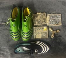 Fussballschuhe F50 Adidas Tunit Grösse 42 2/3 mit Zubehör