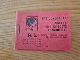 CH-PJ Briefmarken Heftli 1955 ** Zustand gemäss Bilder