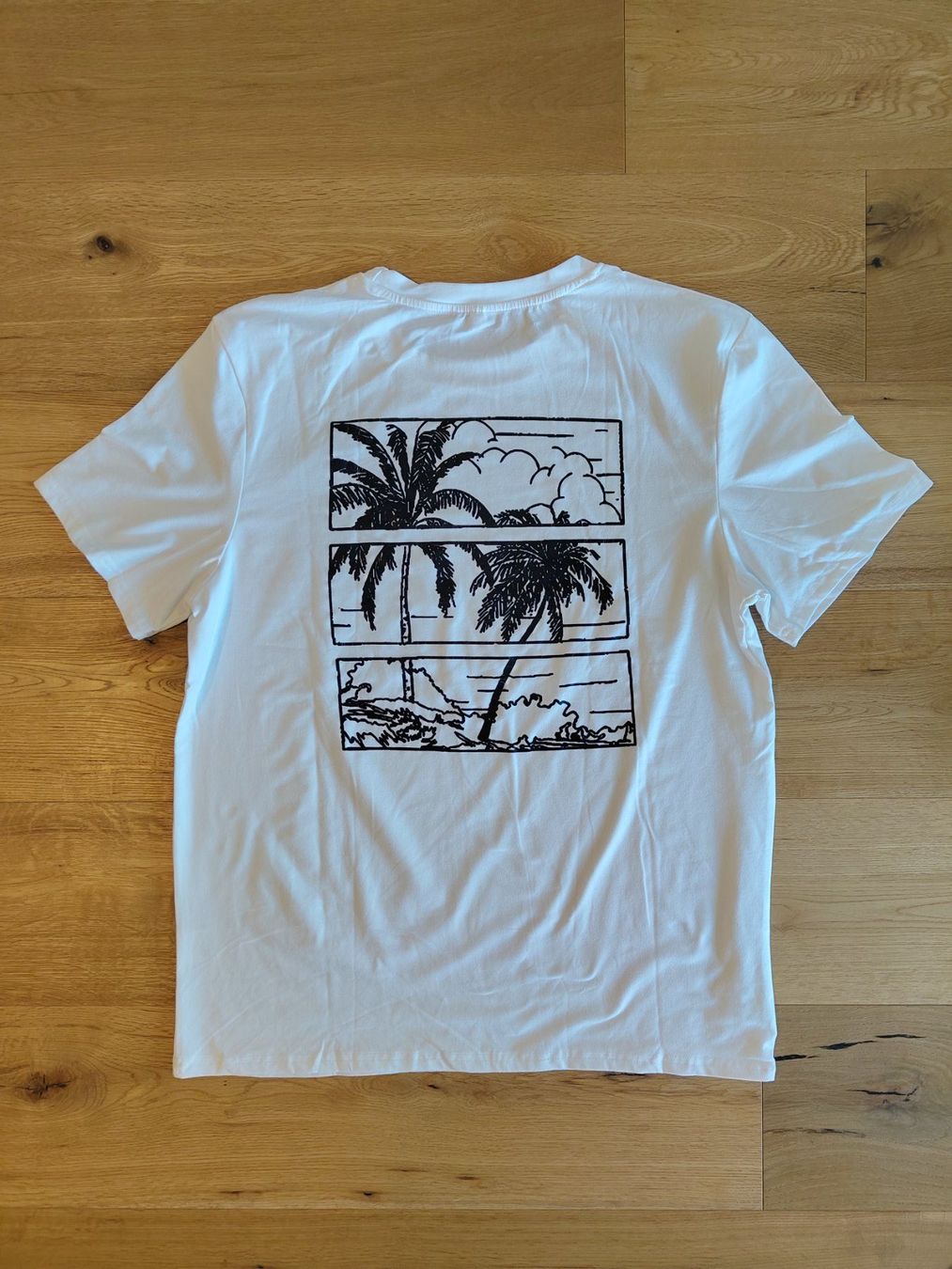 T-shirt: Tshirt beach L weiss – Usato da Interlaken venduto da dmncmg 1