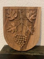 Holzwappen St. Margrethen, geschnitzt
