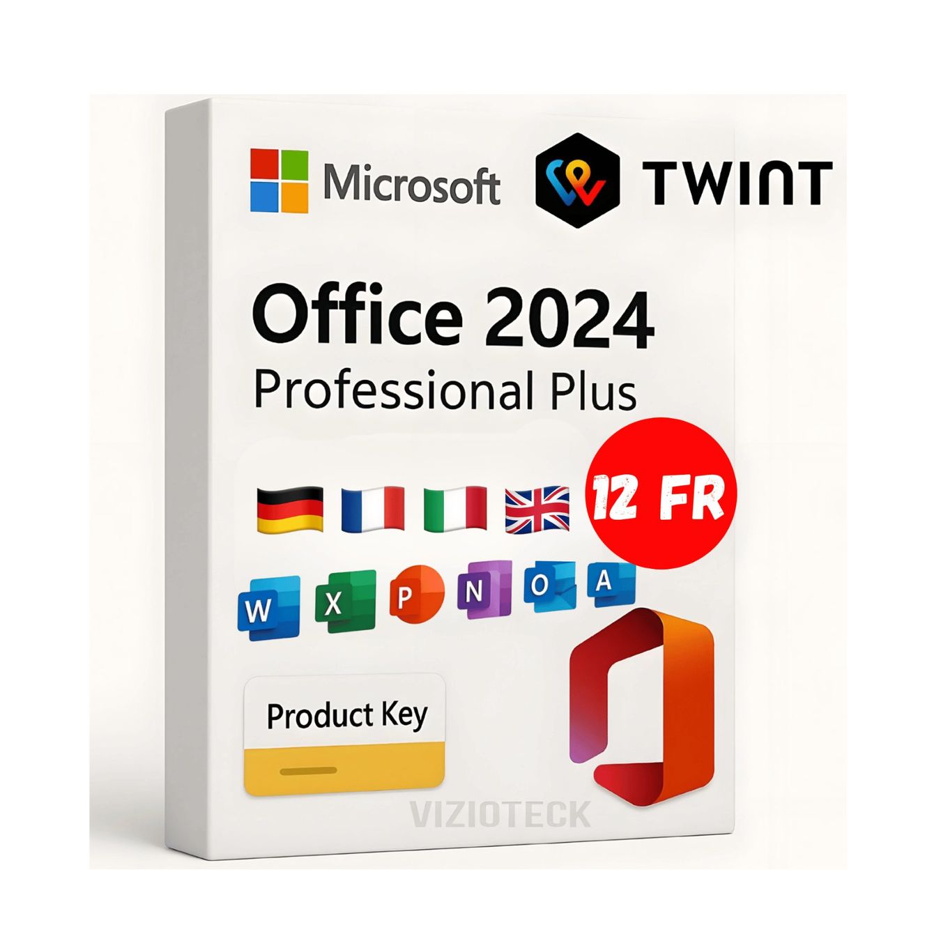 Software: Office 2024 Professional Plus 3PC - Garantie – Usato da Reconvilier venduto da Vizioteck