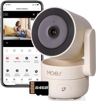 HD Sicherheitskamera mit Bewegungserkennung + 64GB Tf-Card