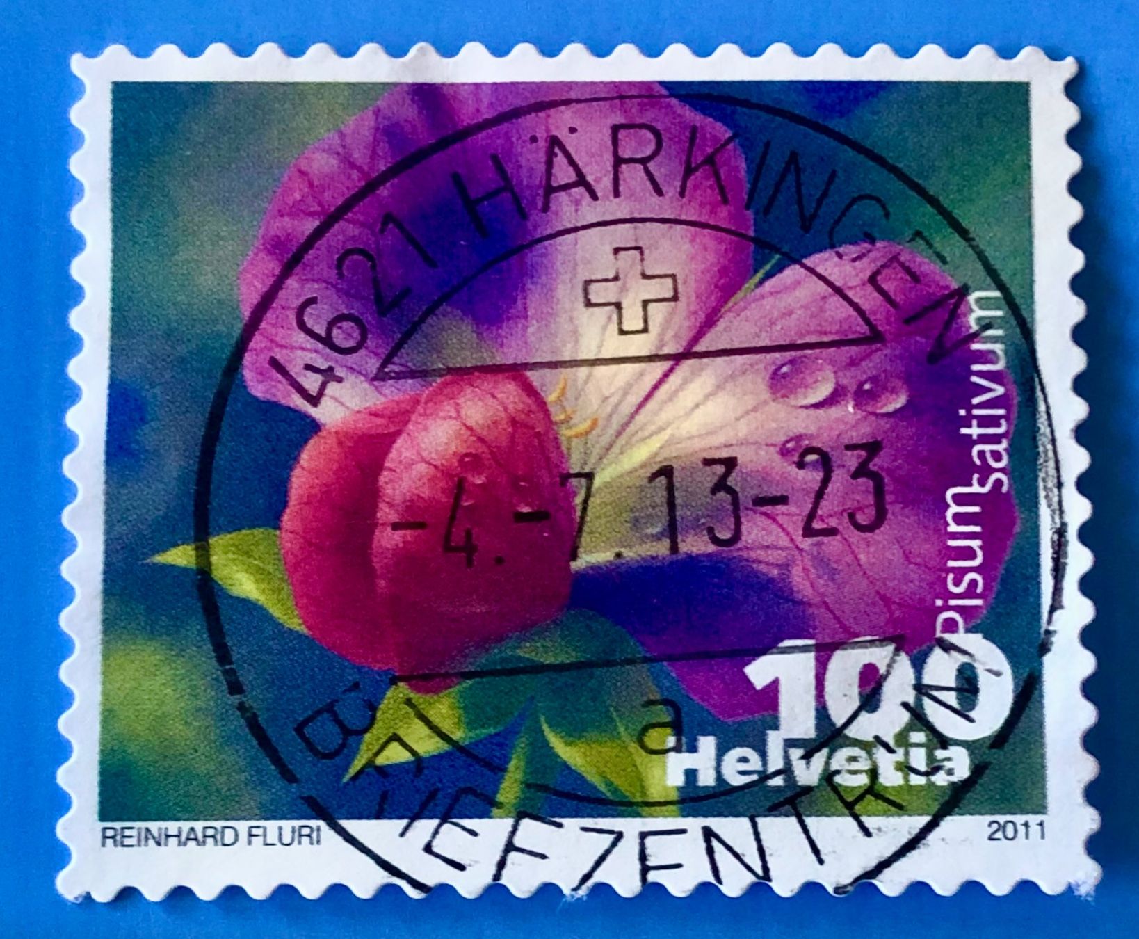 Tutti i francobolli: Nr.1377 mit gestempelt Zucchini 2011  – Usato da Aarau venduto da Billa007