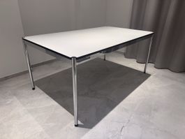 USM Haller Tisch Schreibtisch 175x100 cm - weiss