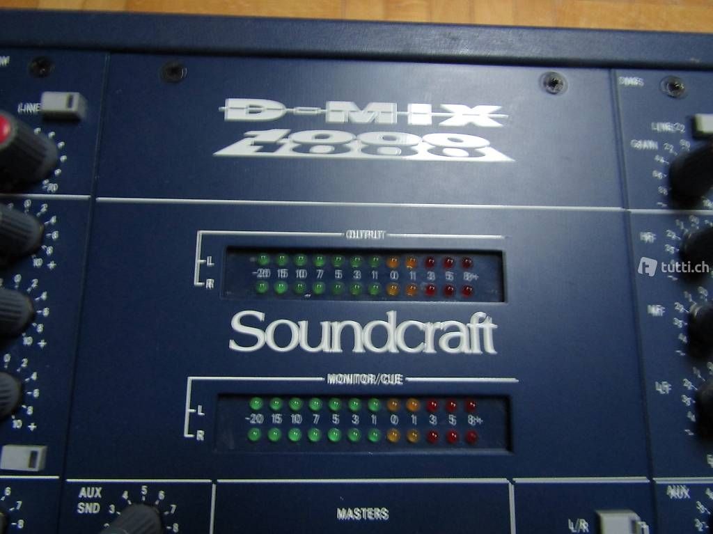 Soundcraft Console di mixaggio: Mischpult Soundcraft D-MIX 1000 – Usato da Dielsdorf venduto da Tomfu01 3