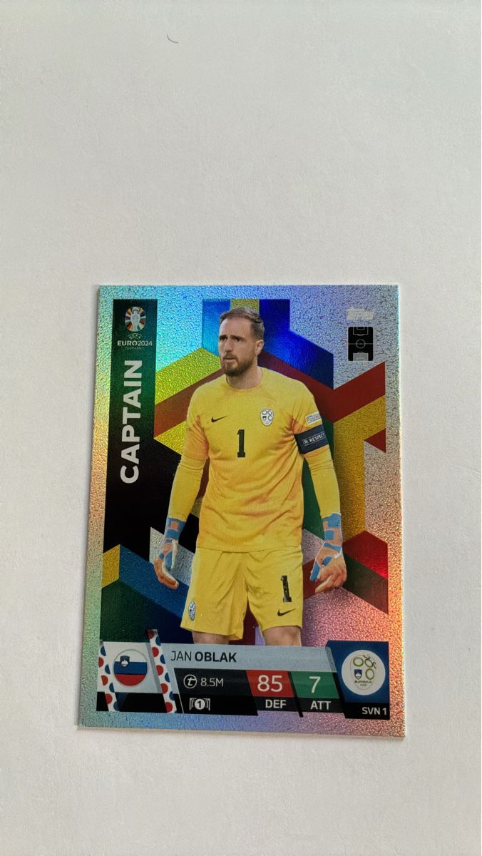 Topps Carte collezionabili: Topps Oblak Captain – Usato da Biel/Bienne venduto da Vanni55