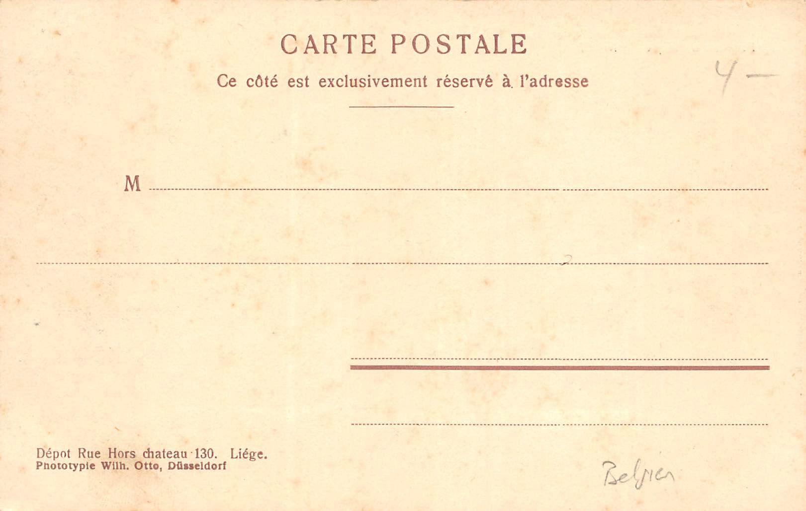 Cartoline postali: Exposition Universelle de Liége – Usato da Ottikon b.Kemptth. venduto da Neptun1974 1