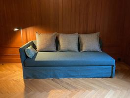 MERIDIANI, FOX, DAY BED + 3x EXTRA DECO CUSHIONS