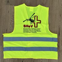 Warnweste gelb + Tasche SHeV