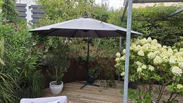 Sonnenschirm mit Fuss