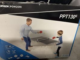 Tischtennistisch Pongori PPT130 S in Verpackung