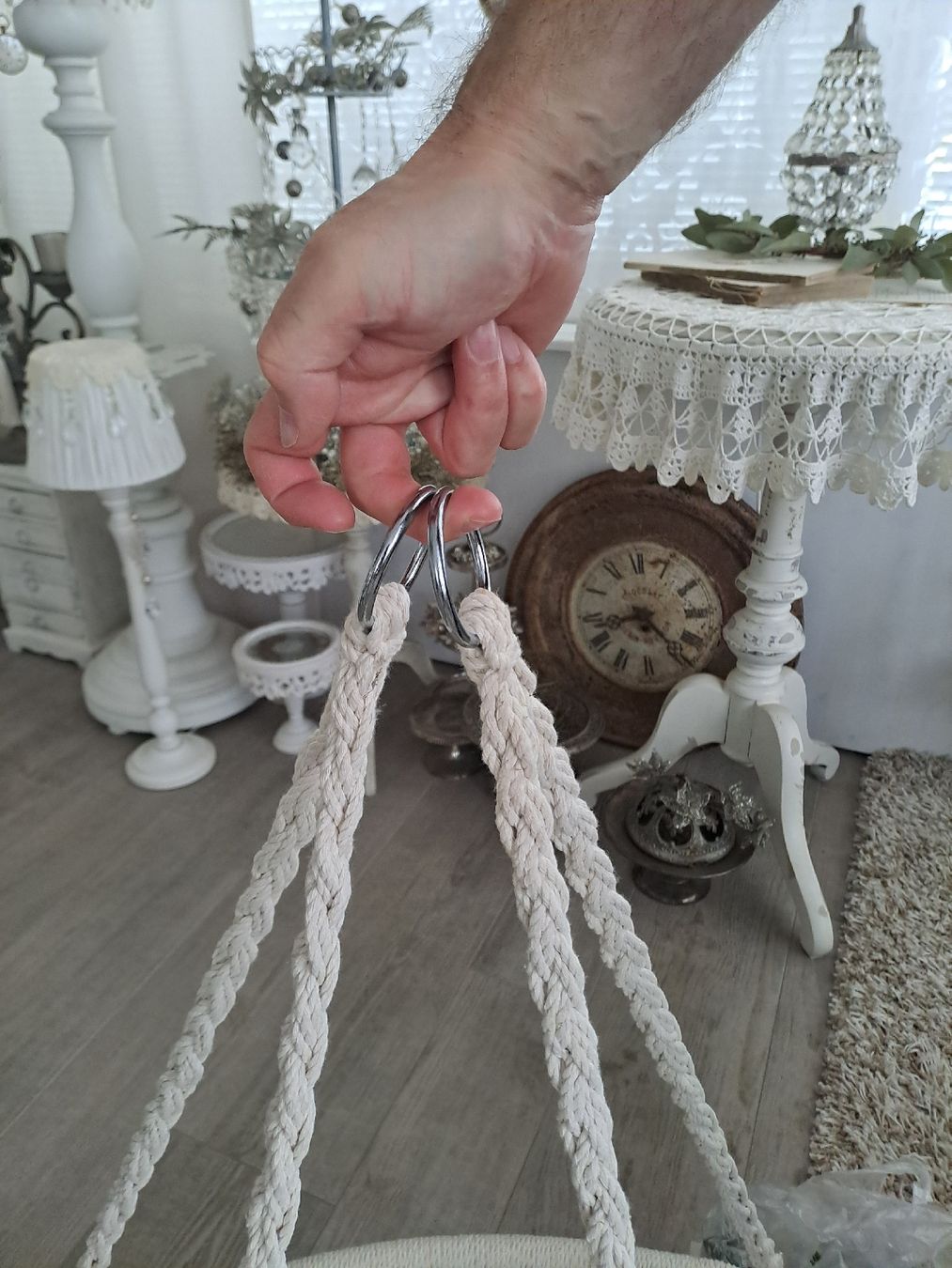 Poltrone pensili da giardino: Hängestuhl, Hängesessel, neuwertig – Usato da Zuchwil venduto da Heraelvira 2