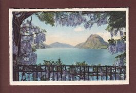 Lago di Lugano visto da CASTAGNOLA - 1955