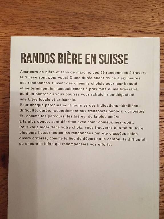 Libri: Randos Bière en Suisse – Usato da Cheseaux-Noréaz venduto da carole_oz 1