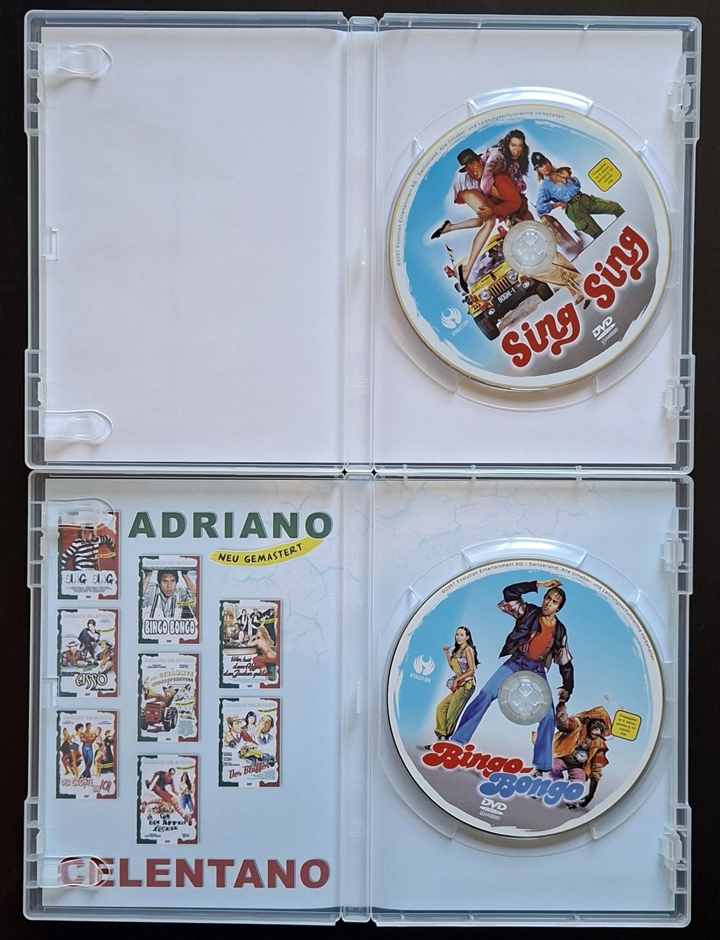 Tutti i DVDs: CCC Celentano Cult Collection, Bingo Bongo+ Sing Sing DVD – Usato da Liestal venduto da Abimos 3
