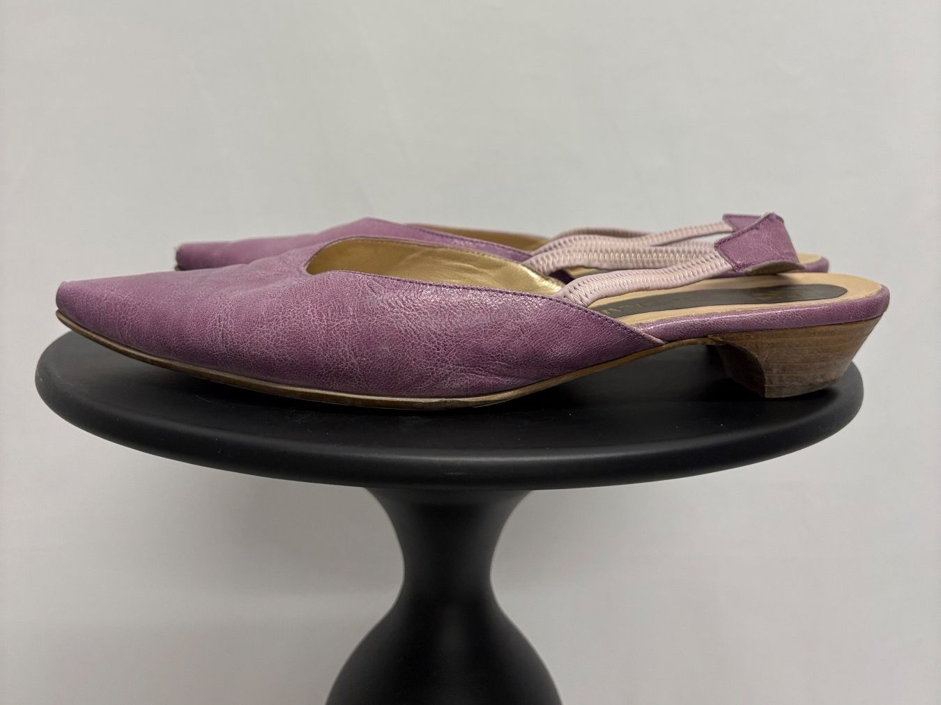 Kaiser Scarpe da donna: Slingpumps von Peter Kaiser 36 Leder lila – Usato da Regensdorf venduto da secondchancefashion
