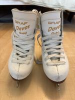 Graf Davos Gold Eiskunstlaufschuhe, Grösse 28, Top Zustand!