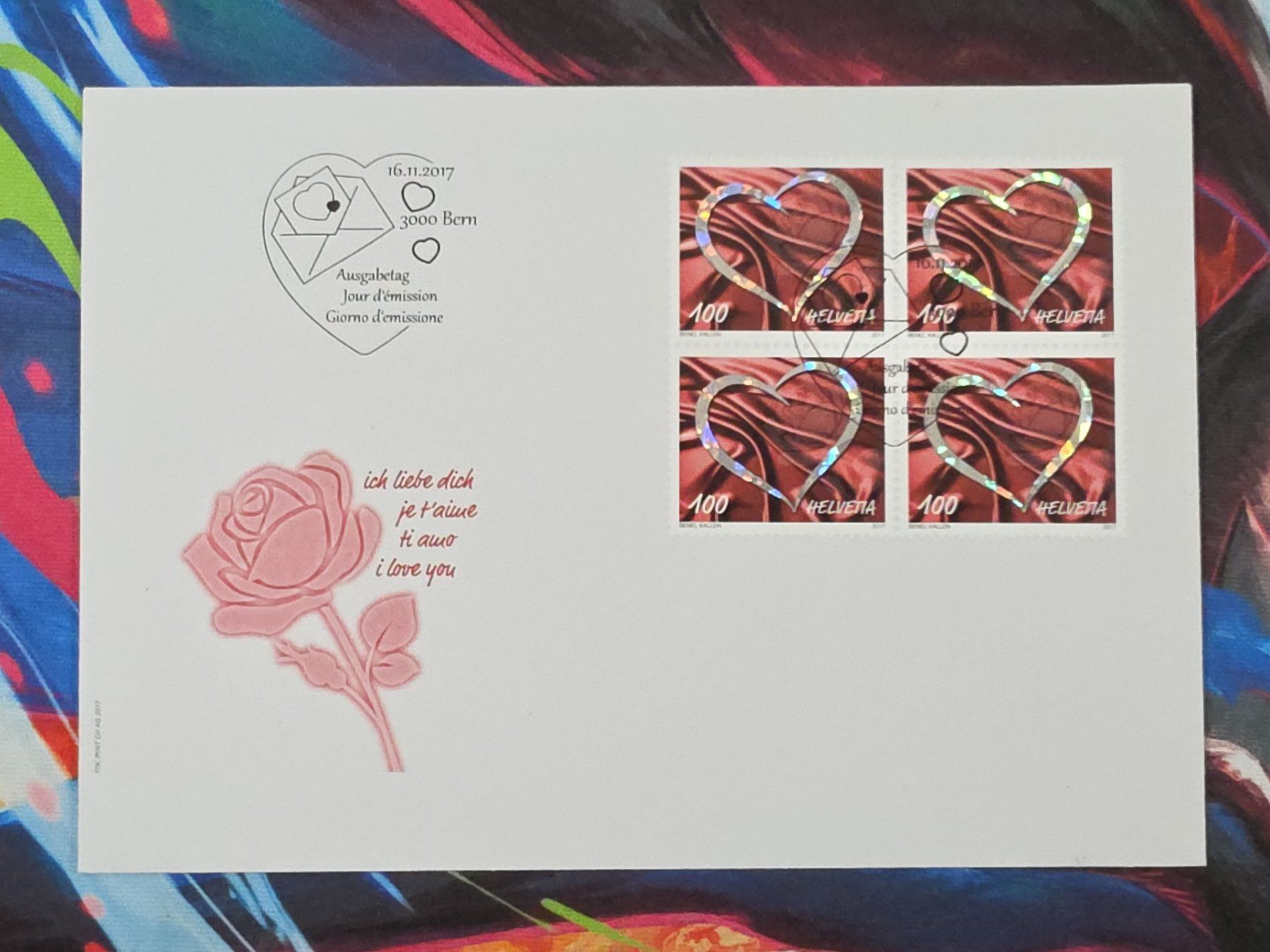 Tutti i francobolli: CL29 Enveloppe + Timbre Suisse 2017 – Usato da Cousset venduto da Patrick_Collections