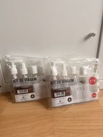 Reise Set Leer (2x) Ideal für Handgepäck im Flugzeug!
