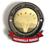 Pin Schweizer Armee Patrouille Suisse Finale Grande