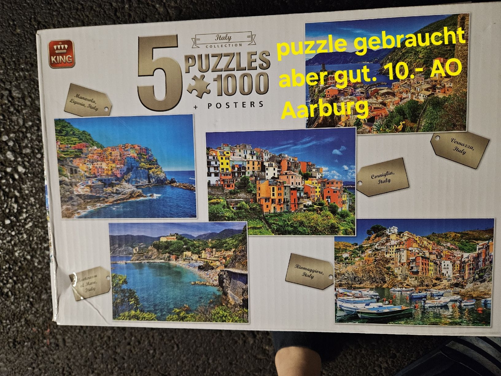 Puzzles: puzzle 5x 1000 teile – Gebraucht aus Aarburg von shasha92