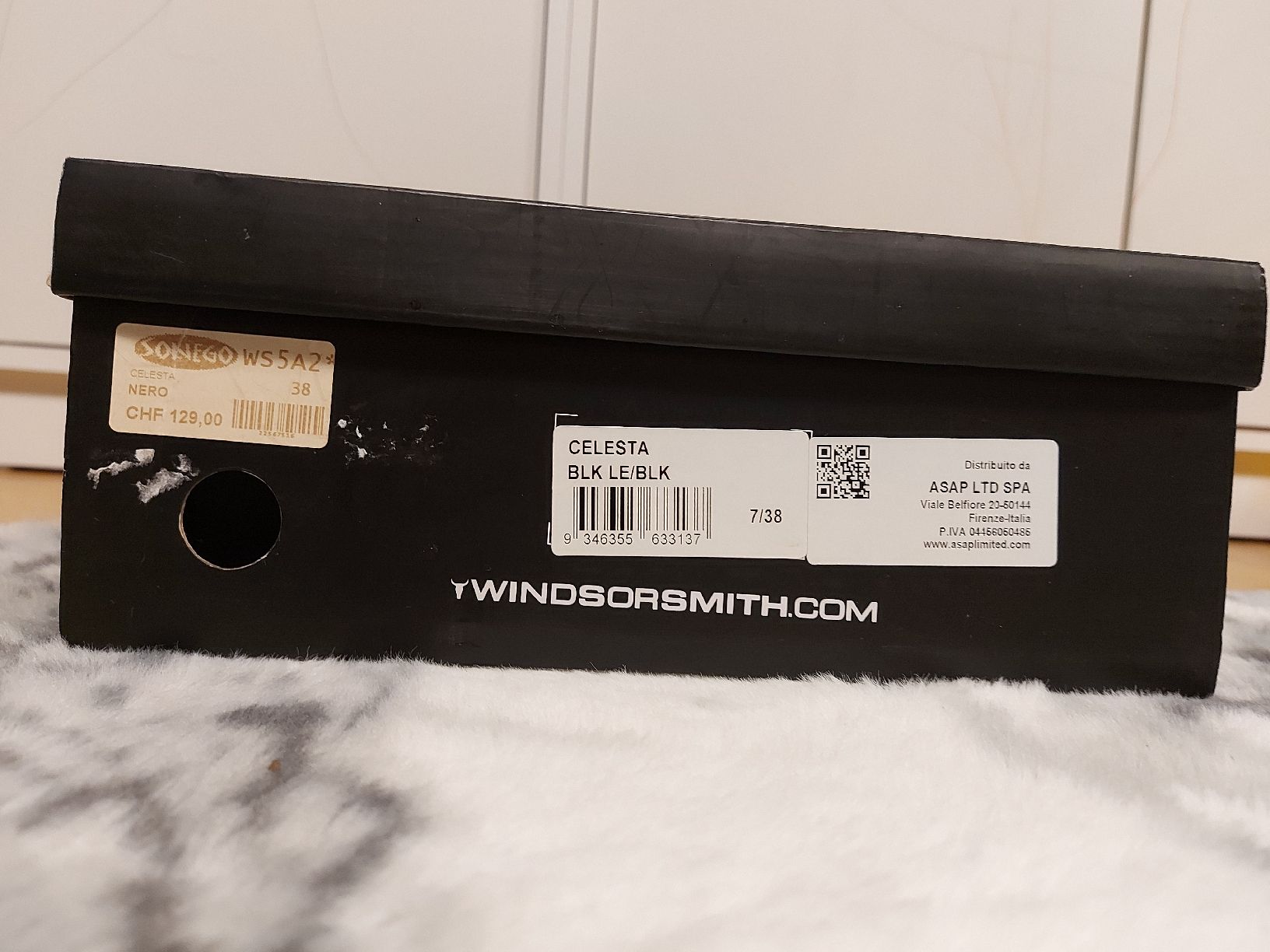 Damenschuhe: Windsorsmith sandali pelle nero 38 platform ghotic – Gebraucht aus Coldrerio von camillo71 4